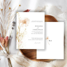 Romantische Blume Hochzeit mit Gold und Blush