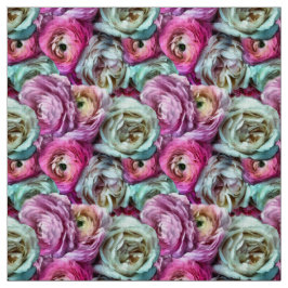 Romantische Blume Stoff