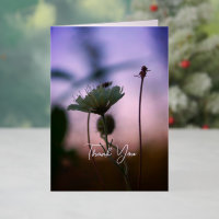 Romantische Blumen Boho – Botanische Fantasie Dank