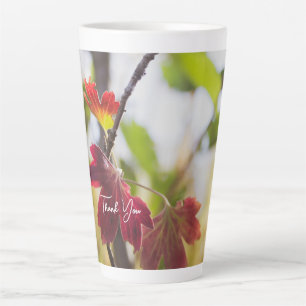 Romantische Blumen Boho – Botanische Fantasie Dank Milchtasse