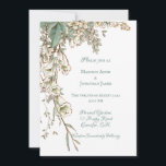 Romantische Blumenschrift Elegante Hochzeit Einladung<br><div class="desc">Schöne und romantische Hochzeitseinladung als Auftakt zu Ihrem besonderen Tag. Wenn Ihre Gäste diese wunderbare Einladung in der Post erhalten,  können sie sich nur vorstellen,  was die eigentliche Veranstaltung sein wird. Fantastisch!</div>