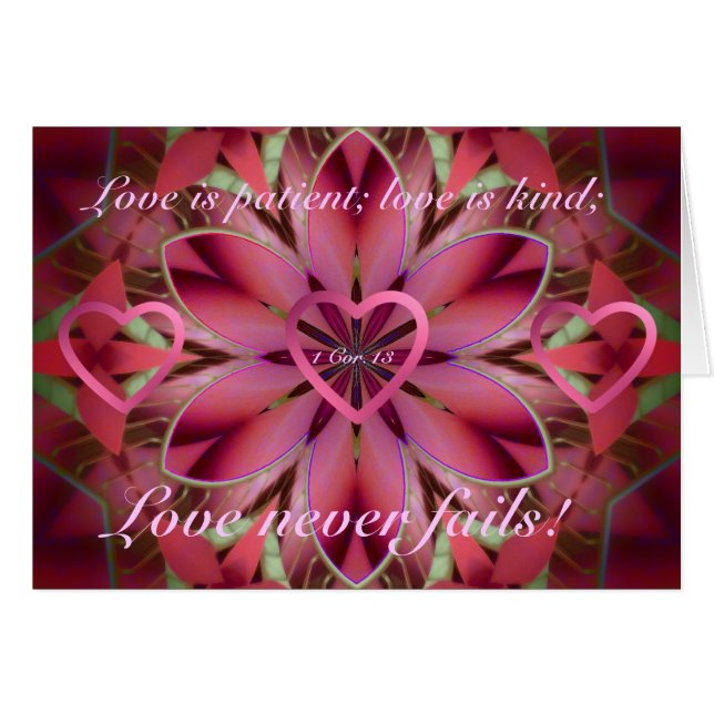 Romantische Blüte (Vorderseite (Horizontal))