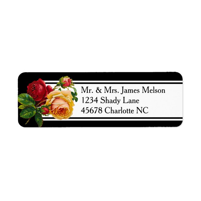 Romantische Bohemische Vintage Rose (Vorne)