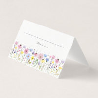 Romantische Boho Garden Wildblume Hochzeit Platzka