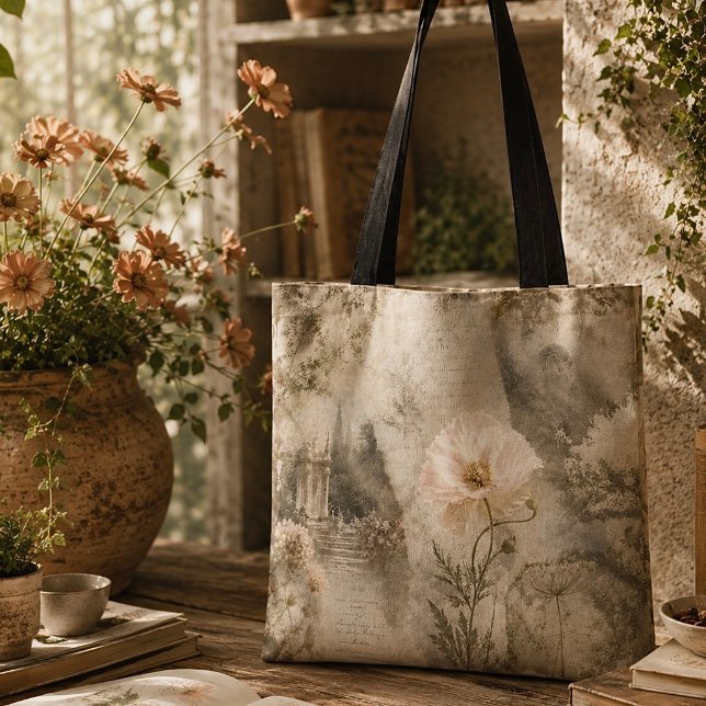 Romantische botanische Ephemera-Blumengarten-Kunst (Von Creator hochgeladen)
