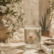 Romantische botanische Gartenephémère-Collage-Kuns