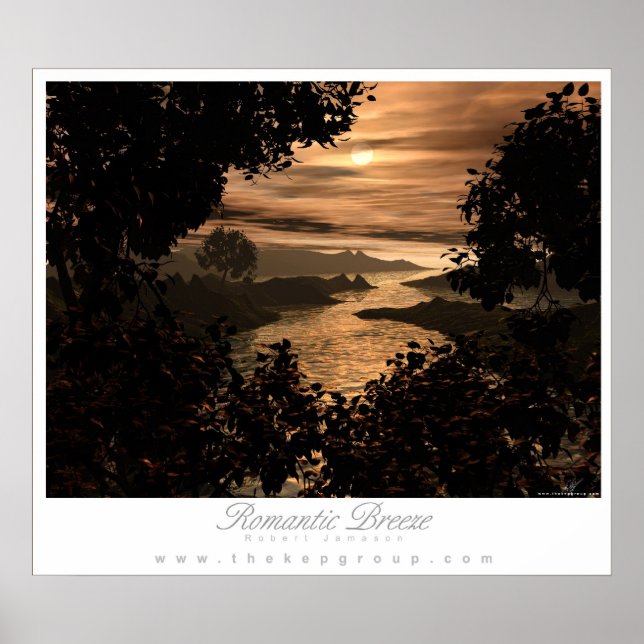Romantische Breeze Poster (Vorne)
