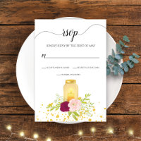 Romantische Candlelight Rose Glitzer Hochzeit