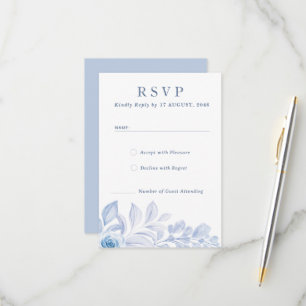 Romantische Chic Classic UAWG Response Cards RSVP Karte