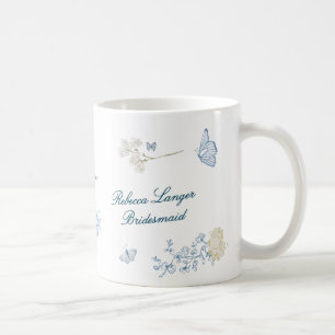 Romantische Cotswolds Winter Florals Bridesmaid Kaffeetasse