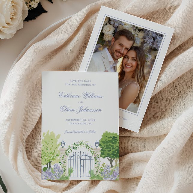 Romantische Cottage-Hochzeit Save The Date (Von Creator hochgeladen)