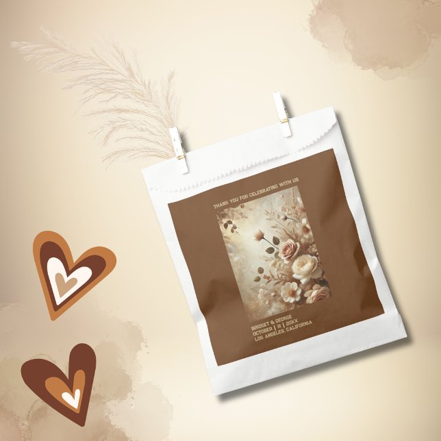 Romantische Dreamy Floral Wedding Geschenktütchen (Von Creator hochgeladen)