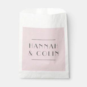 Romantische Dusty Rose Peony Modern Geschenktütchen