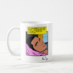 Romantische Echos Einsame Herzen Romantik-Comic Kaffeetasse
