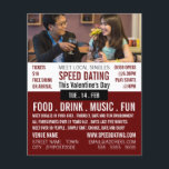 Romantische Einstellung, Speed Verabredet Event-We Flyer<br><div class="desc">Romantische Einstellung,  Speed Verabredet Event-Werbung Flyer vom Business Card Store.</div>