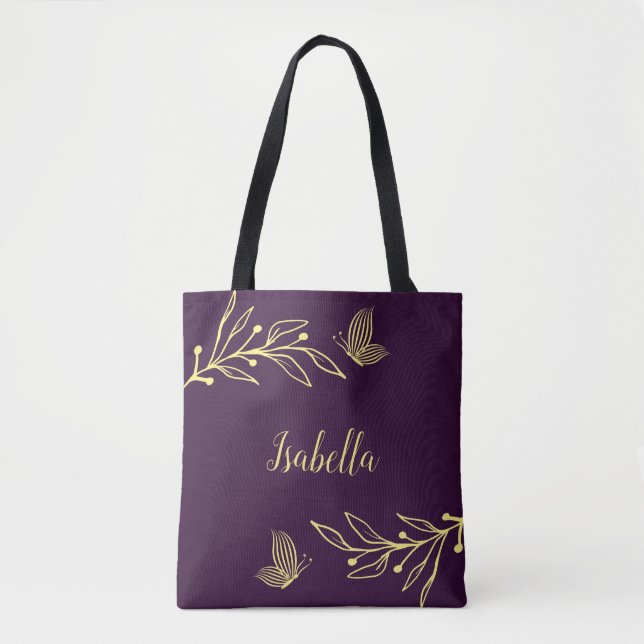 Romantische elegante Blume lila (Vorderseite)