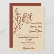 Romantische, elegante Terracotta