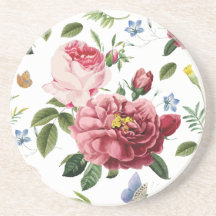Romantische elegante Vintage-Rosen in Rosa