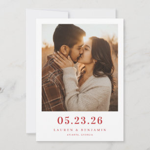 Romantische Erdige Zeitgenössische Fotografie Save The Date