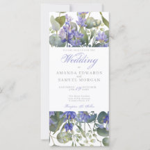 Romantische Eukalyptus- und Lavendel-Hochzeitseinl
