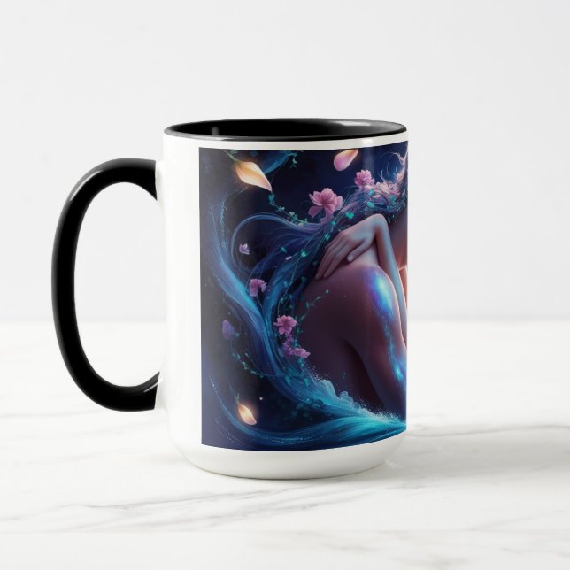 Romantische Fantasy Couple Tasse (Links)