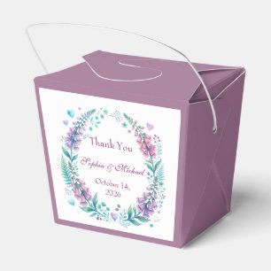 Romantische Fingerhüte Digitalis Hochzeit Geschenkschachtel