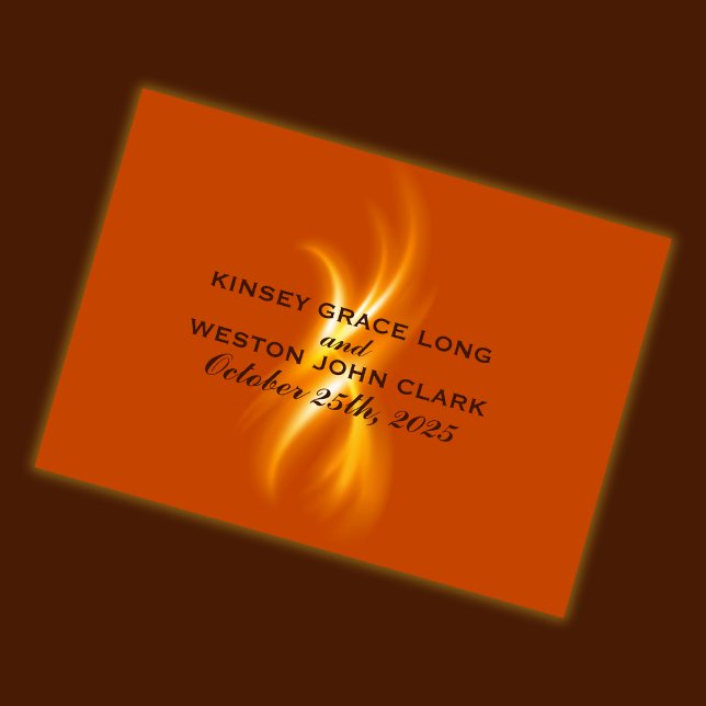 Romantische Flammenhochzeit Gästebuch (Von Creator hochgeladen)