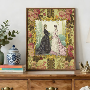 Romantische Florale Französische Mode Dekor Decoup Seidenpapier