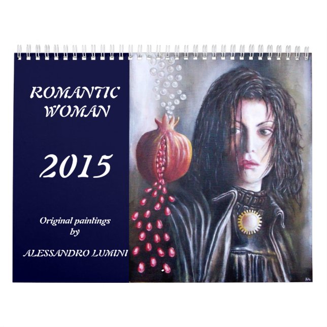 ROMANTISCHE FRAU 2015 KALENDER (Titelbild)