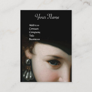 ROMANTISCHE FRAU, ANTIKISCHE JUDEN UND FRISCHES MO VISITENKARTE