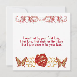 Romantische Fun Liebe Zitat Sweetheart Blumengewoh
