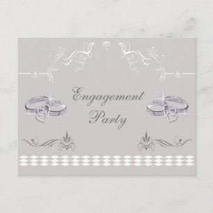 Romantische funkelnd Hochzeits-Band-u. Einladung