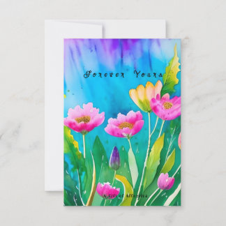 Romantische Geschenkkarte GeschenkOfLove,ShareTheL Dankeskarte