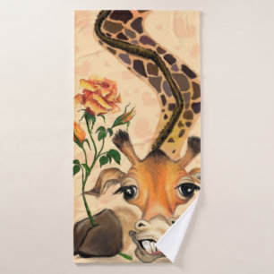 Romantische Giraffe Bath Handtuch Gentleman Badehandtuch