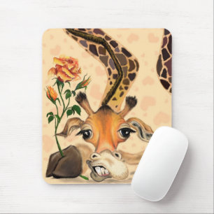 Romantische Giraffe Mouse Pad Gentleman Playful Mousepad