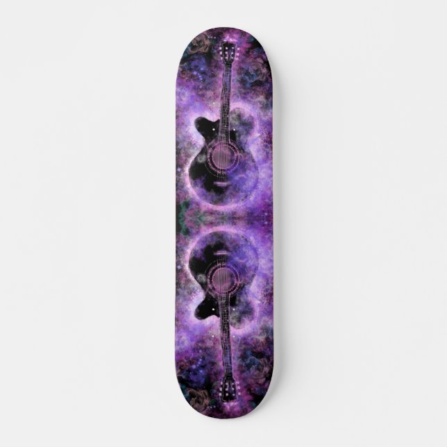 Romantische Gitarrenmusik - Magie Skateboard (Vorne)