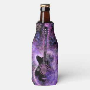 Romantische Gitarrenmusikflasche Cooler Flaschenkühler