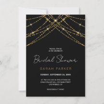 Romantische Gold String Wedding