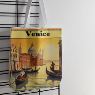 Romantische Goldene Stunde Venedig Italien Vintage