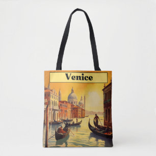 Romantische Goldene Stunde Venedig Italien Vintage