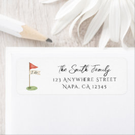 Romantische Golf-Flagge I Do Golf-Hochzeit individ
