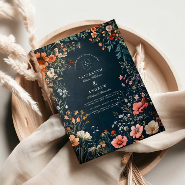 Romantische gotische Hochzeit Einladung (Von Creator hochgeladen)