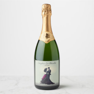 Romantische gotische Liebhaber Elegante Hochzeit