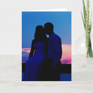 Romantische Gruß-Karte Karte