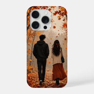 Romantische Herbst-Paar-iPhone 15 Pro-Hülle | Herb iPhone 15 Pro Hülle
