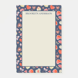 Romantische Herzen Post-it Klebezettel