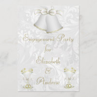 Romantische Hochzeit Bell u. Sektkelche