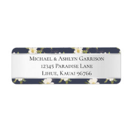 Romantische Hochzeit der Navy