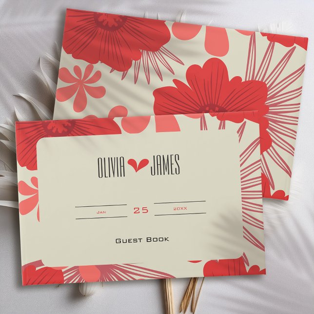 Romantische Hochzeit der Roten Flora Gästebuch (Von Creator hochgeladen)