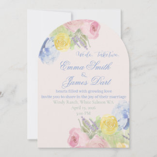 Romantische Hochzeitseinladung Zweite Hochzeit ode Einladung